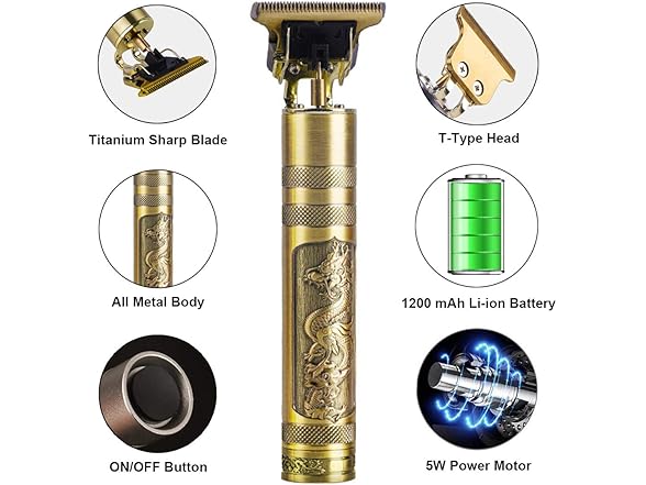 ReverseClock Hair Clippers for Men