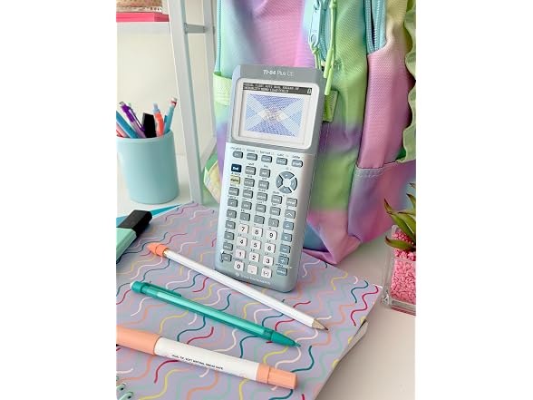 TI-84 Plus CE Graphing Calculator Texas Instruments, Fractal Frost (Open Box)