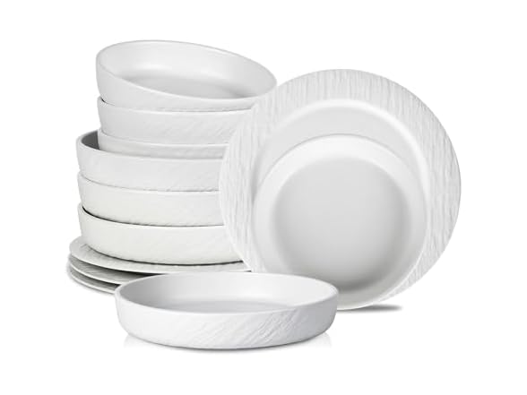 Stone Lain Senso 12-Piece Dinnerware Set