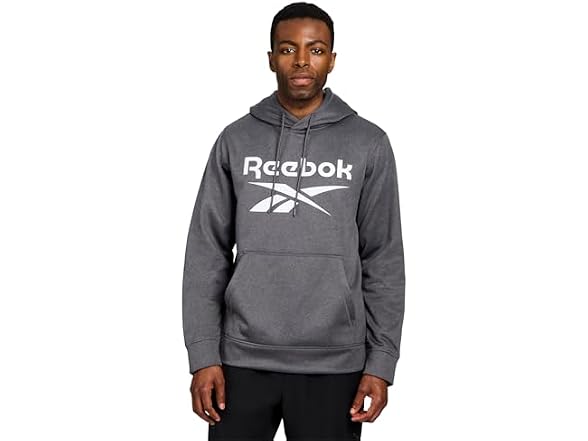 Reebok Hooded Fleece Sweatshirt - Gallery 8