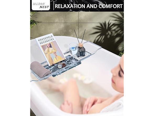 MARBBNEST Bathtub Tray Caddy