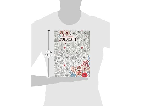 LolliZ Floral Wonders Coloring Book