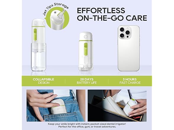 bixdo Travel Water Flosser