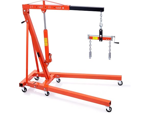 VEVOR Hydraulic Engine Hoist with Lever