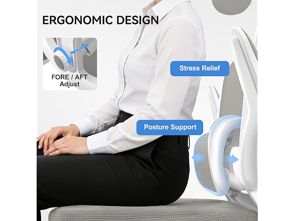 ALLGOD W0893 AG2504H Ergonomic Office Chair3 (Open Box)