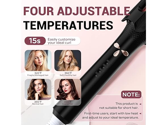 Auto Rotating Hair Curler