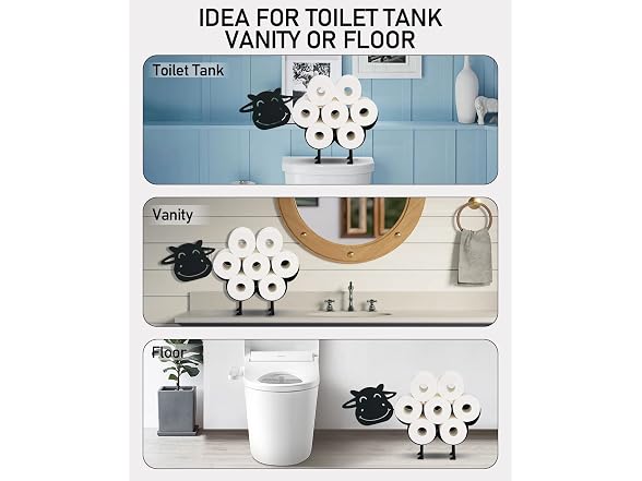 Gardlister Funny Animal Toilet Paper Holder Holder