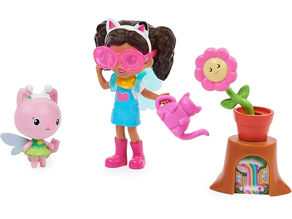 Gabby’s Dollhouse, Flower-rific Garden Set