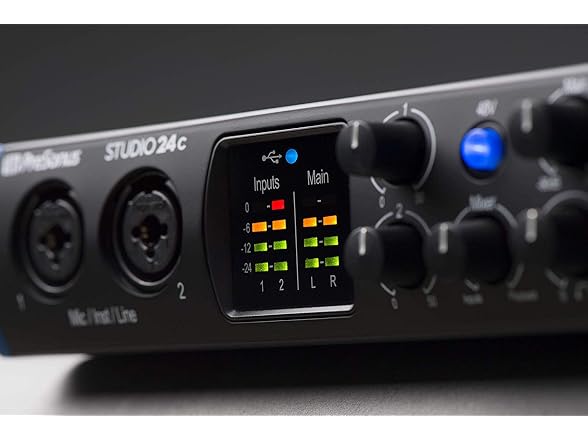 PreSonus Studio 24c 2x2 USB Type-C