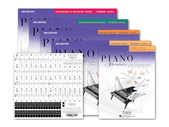 Juliet Music Piano Adventures Primer Level Bundle