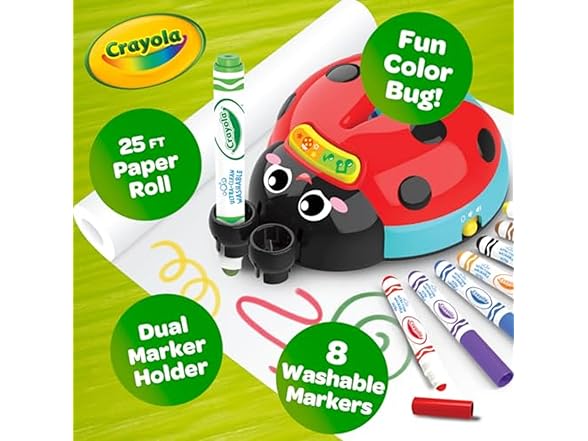 Crayola Musical Color Bug, Toddler Sensory Toy