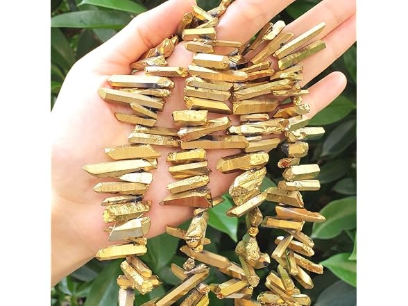 Adabele 15 Inch Natural Raw Crystal Quartz Spike Gemstone