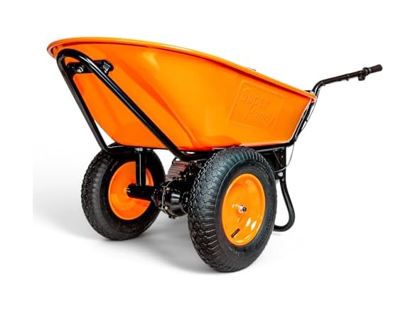 SuperHandy Electric Wheel Barrow - 330lbs Max Load