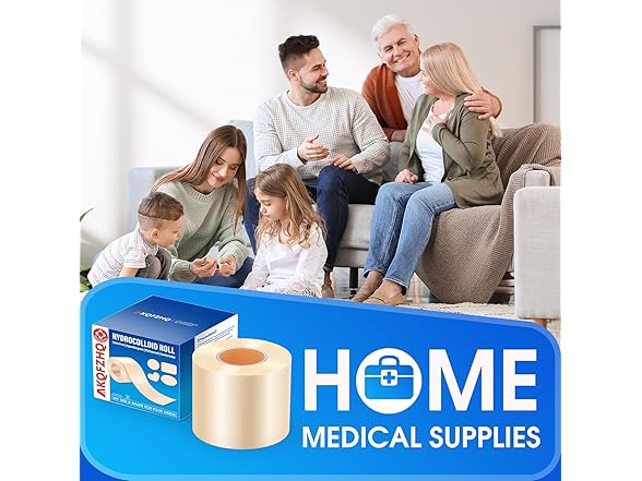 AKQFZHQ Hydrocolloid Roll for Wound Care