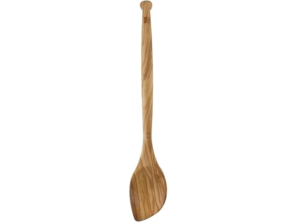 Sabatier Olivewood Corner Spoon & Scraper, 14-Inch