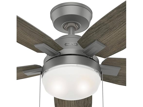 Hunter Fan 44" w/ Light and Pull Chain