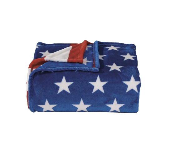 2PK Micro-Plush Throw 50x70" American Flag - Gallery 4