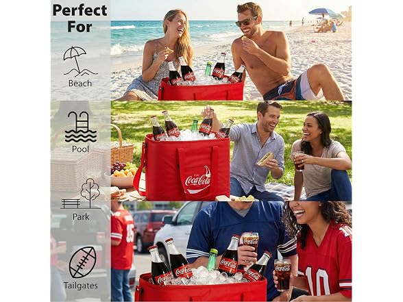 Coca-Cola Tote Bag, 40 Can