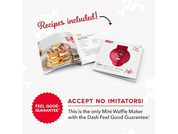 Dash Mini Waffle Maker (2 Pack)