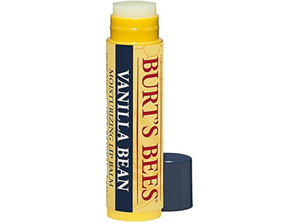 Burt's Bees Moisturizing Lip Balm, Vanilla Bean, 0.15 Ounce