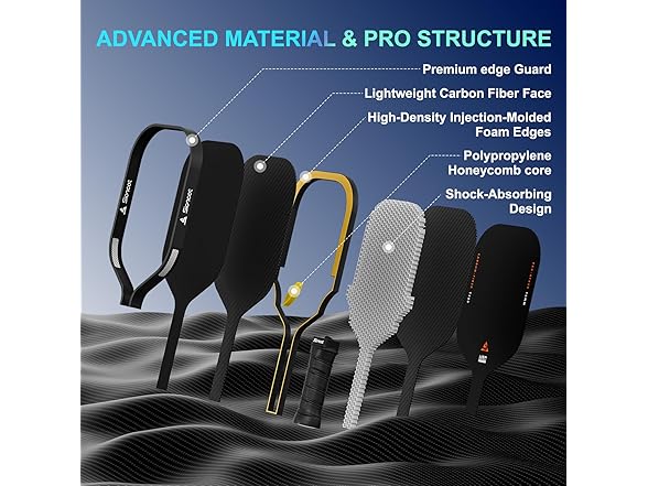 Sioncot Carbon Fiber Pickleball Paddle