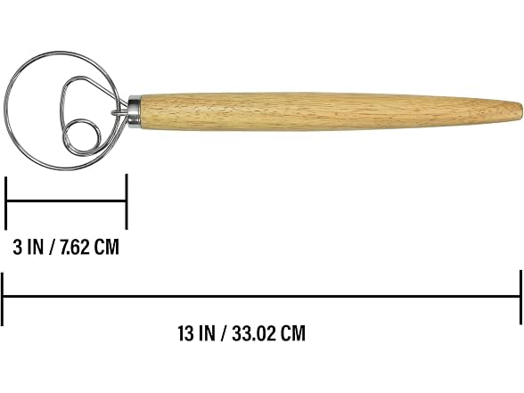 R&M Dough Whisk – 13"