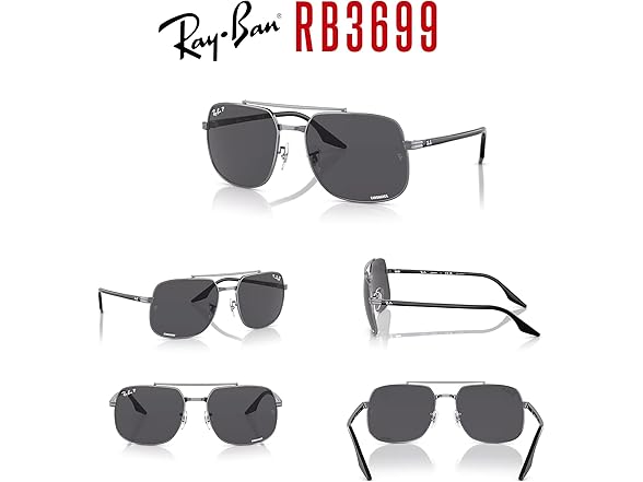 Ray-Ban RB3699 Square Sunglasses