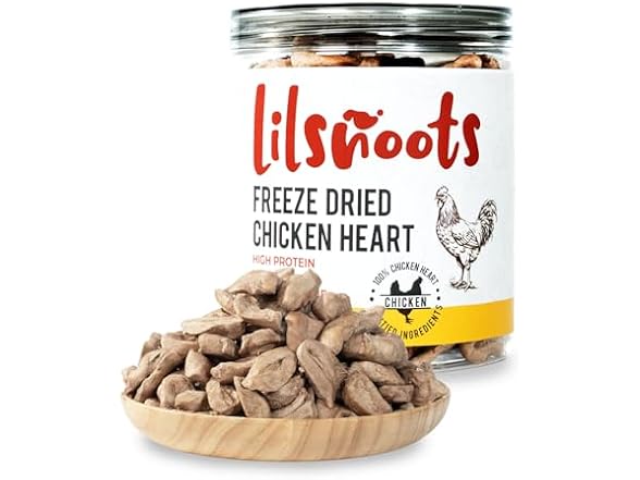 LILSNOOTS Freeze Dried Chicken Heart