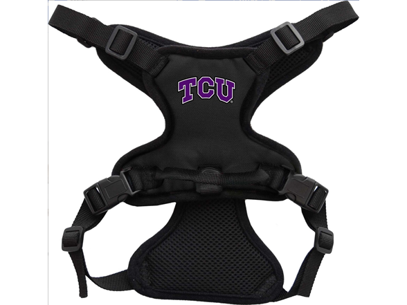 Littlearth NCAA TCU Horned Frogs Front Clip Pet Haness