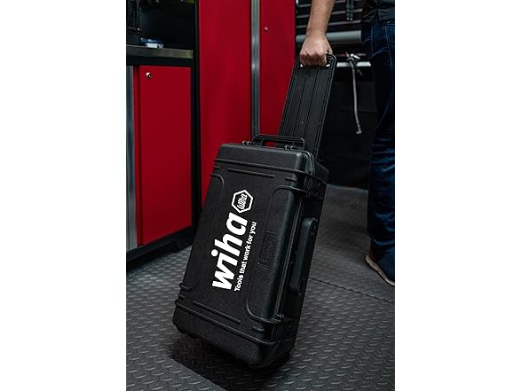 Wiha 92100 194pc Premium Kit In Rolling Tool Box