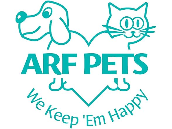 Arf Pets Arf Pets Freestanding Dog Gate with Door, 6 Panel