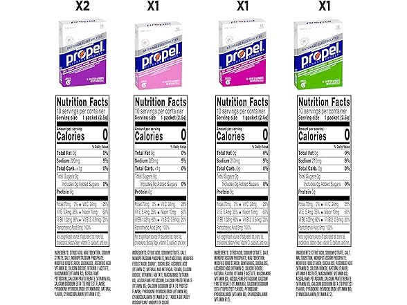 50PK Propel Electrolyte Enhanced Water Drink