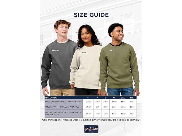 JanSport (XL) NCAA Rival Crew Sweatshirt