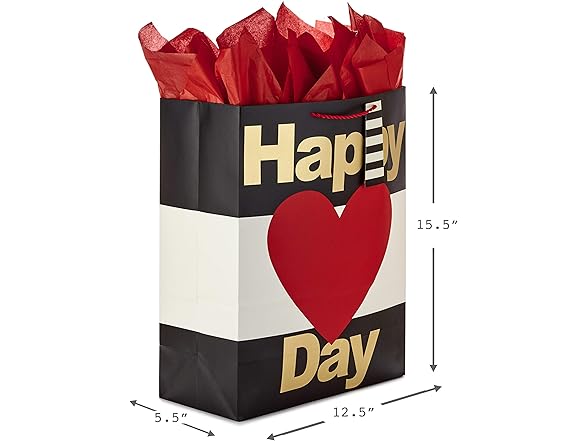Hallmark 15.5" Valentine's Day Gift Bag