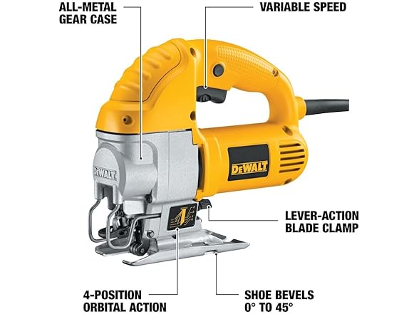DEWALT DW317K Top Handle Jigsaw