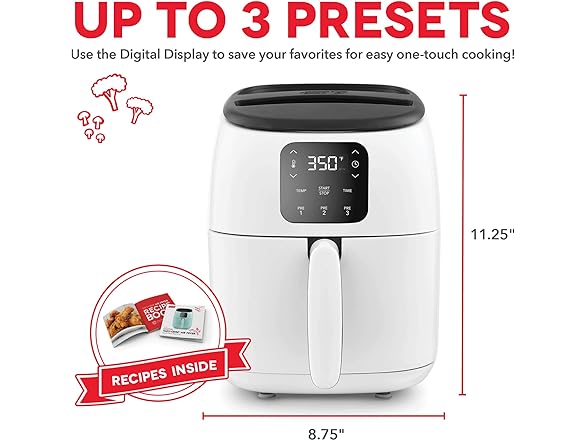 DASH Tasti-Crisp Electric Air Fryer