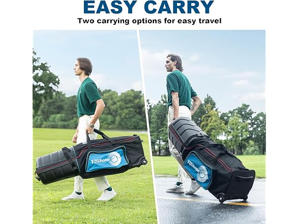 Aeroabyss Hard Case Golf Travel Bag
