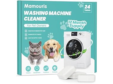 $9.99, Was $24.99, 60% Off! Mamouris Washing Machine Cleaner Tablets dealfomo