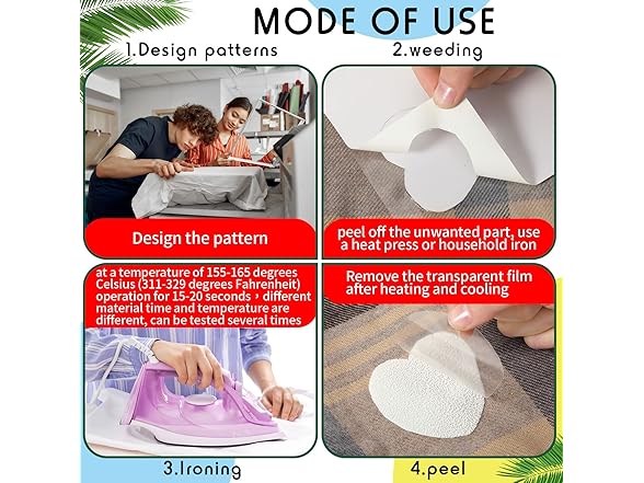 60 Pack Treela 3D Puff Iron On Vinyl