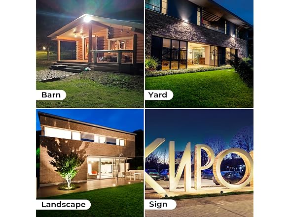 CINOTON 20W LED Flood Light 4 Pack - Gallery 5