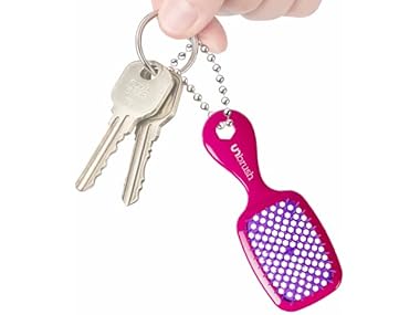 $3.99, Was $59.99, 93% Off! FHI Heat UNbrush Keychain Super Mini Hair Brush dealfomo