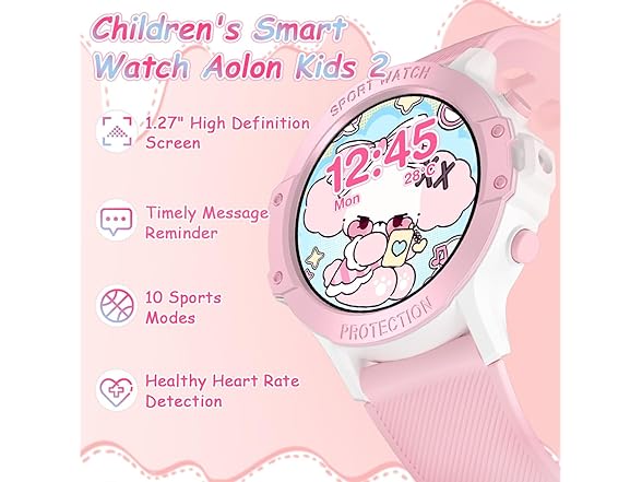 AOLON Upgraded Kids2 Smart Watches