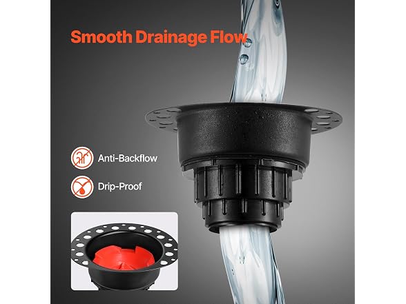 VEVOR ABS Freestanding Tub Drain Kit