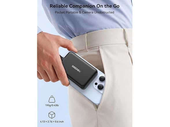 GREPRO Magnetic Power Bank 10000mAh
