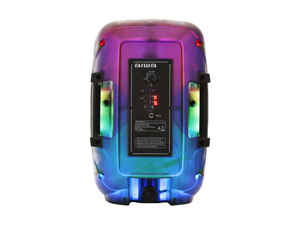Translucent 8 Light Wireless Speaker