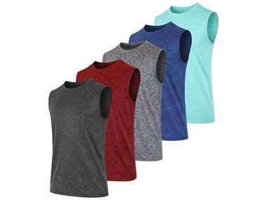 $12.99 Mens Moisture Wicking Muscle Tee dealfomo