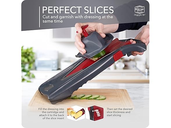 Börner by Reston Lloyd Mandoline Slicer Vital (Basic Set)
