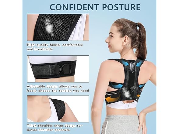Herokoo Back Brace Posture Corrector