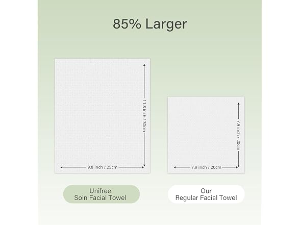 Unifree Facial Towels I Towelettes I Dry Wipes