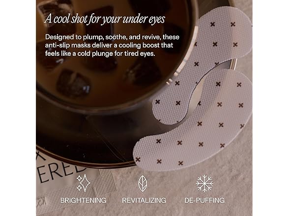 Lux Unfiltered Iced Latte Eye Patches 10pr